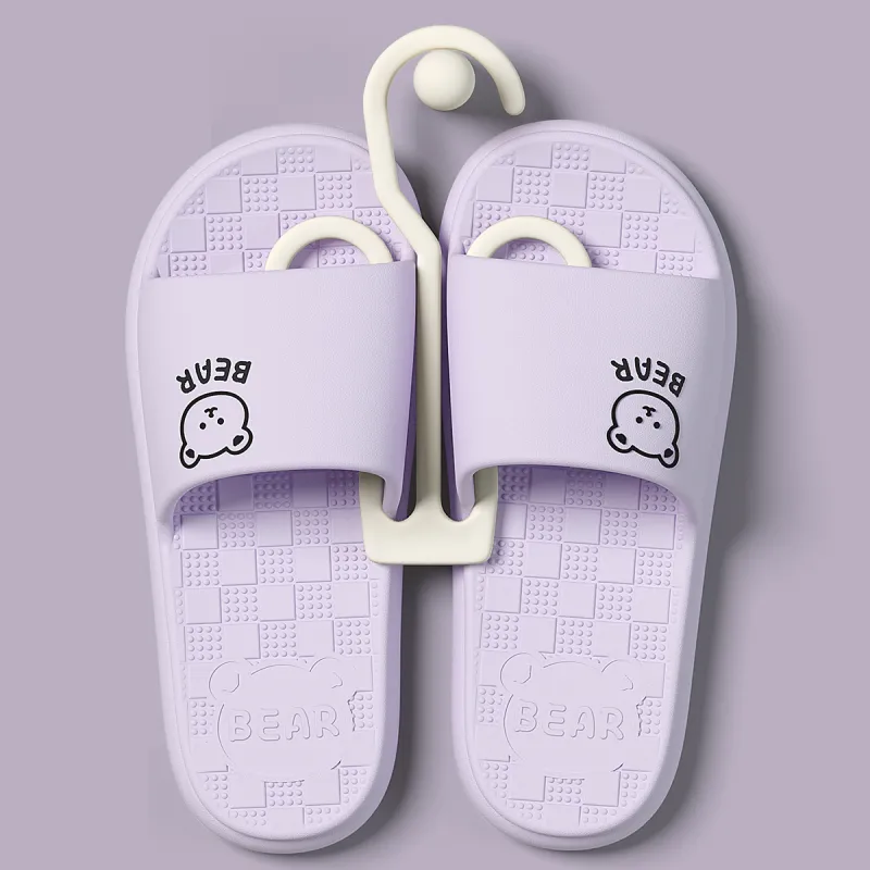 Ailise Sandal Slippers White/Pink/Purple/Black/Gray/Coffee-12