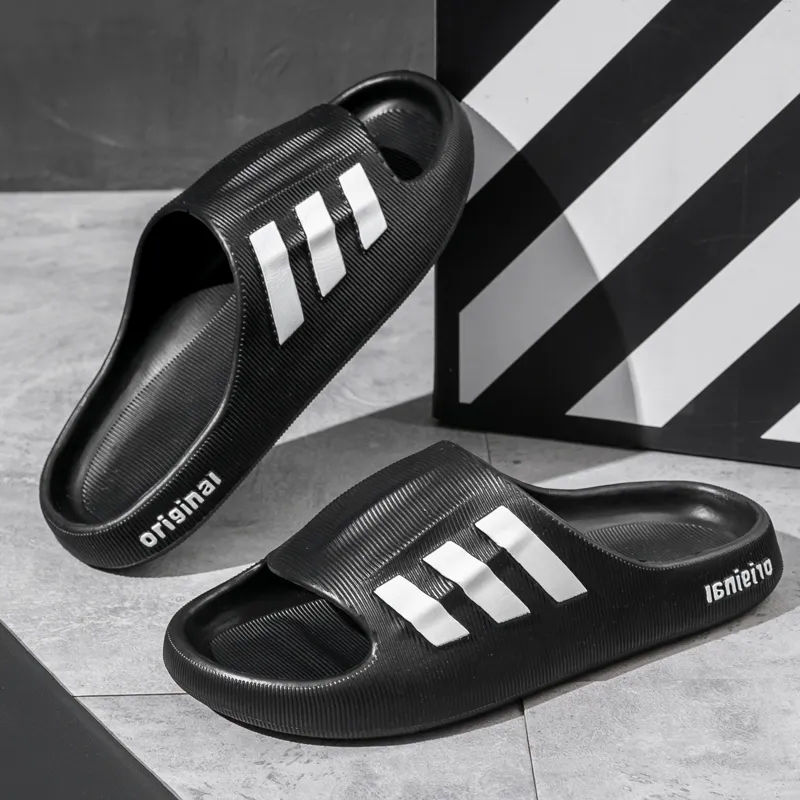 Ailise Slippers Red/Black/Coffee/Milk White-6