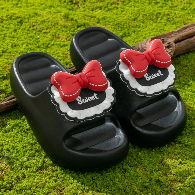 Ailise Sandal Slippers Khaki/Milk White/Black-11