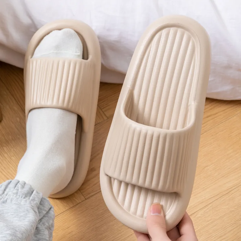 Ailise Home Slippers Purple/Green/Pink/Khaki/Coffee/Gray/Black-19