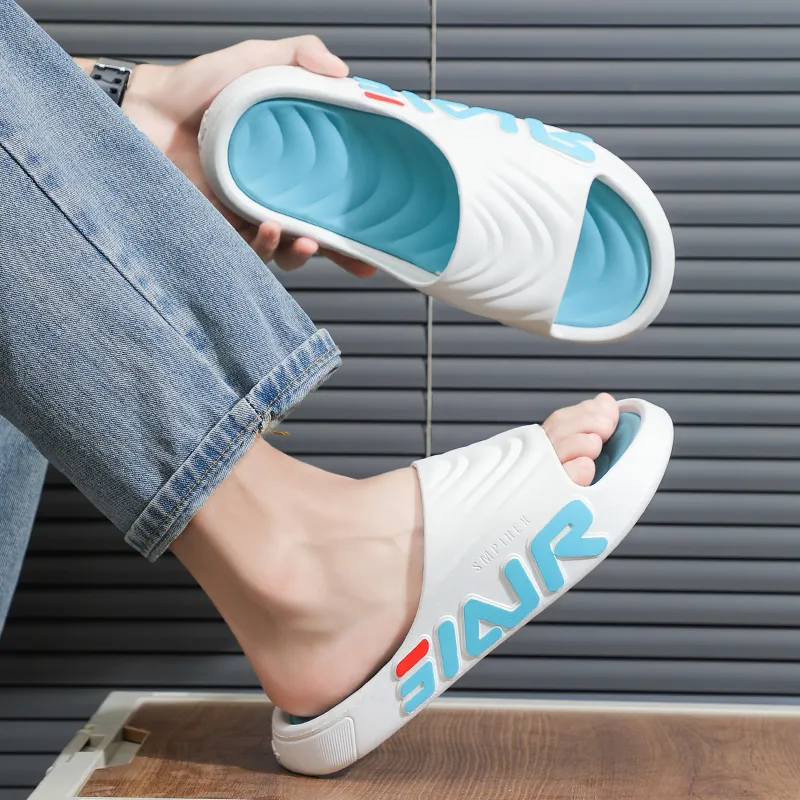 Ailise Sandal Slippers White Gray/White Green/White Black/White Blue/Black White-19