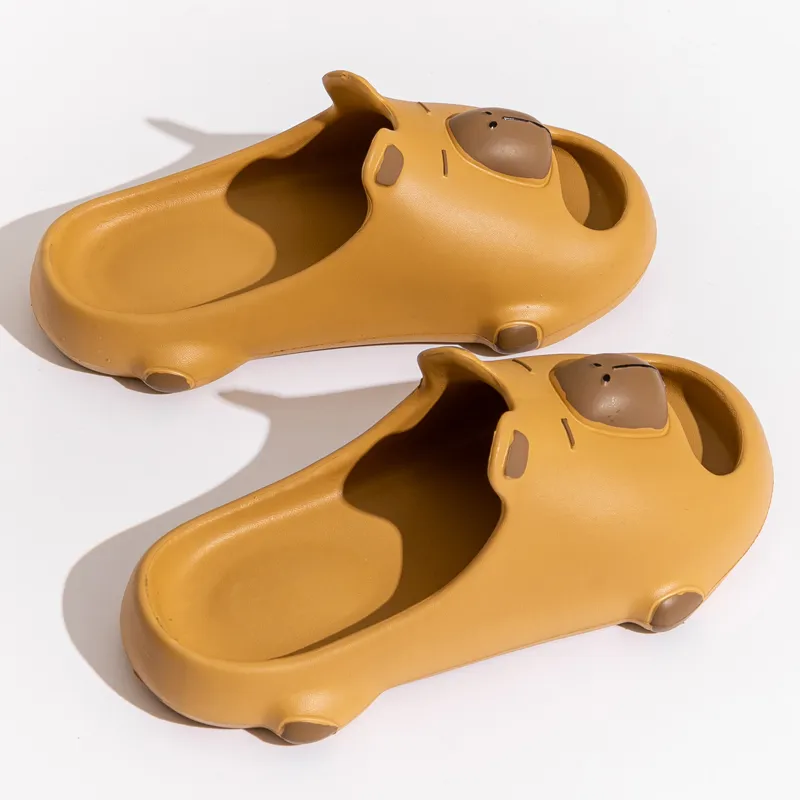 Ailise Sandal Slippers Pink/Black/Coffee/Khaki-14