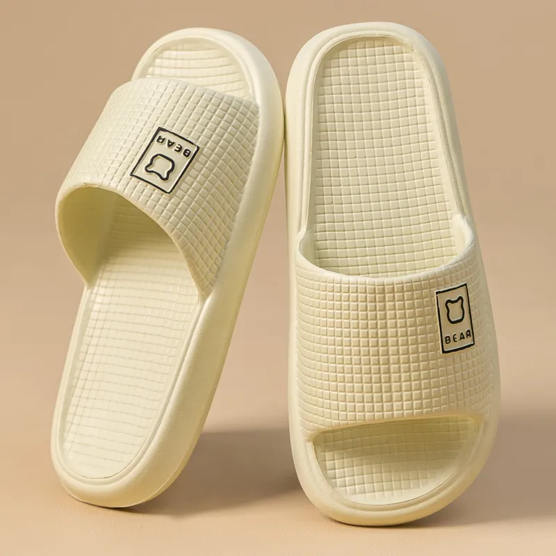 Ailise Home Slippers White Pink/Green/Sea Blue/Black-13