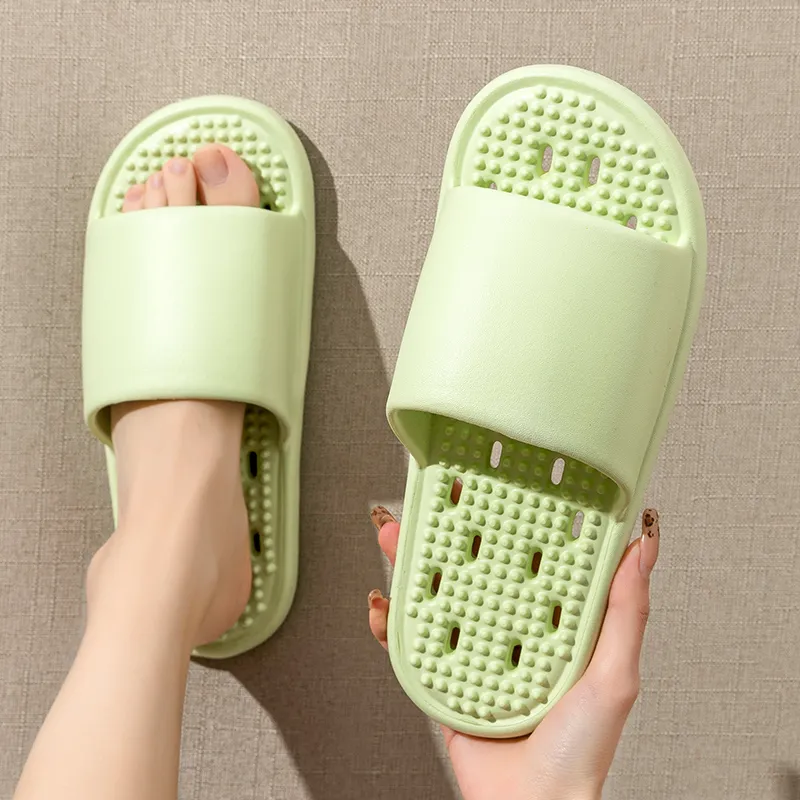 Ailise Sandal Slippers Gray/Purple/Khaki/Ecru/Light Green-22