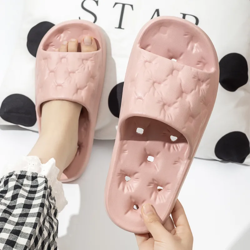 Ailise Slippers Gray/Khaki/Pink/Purple/Green-13