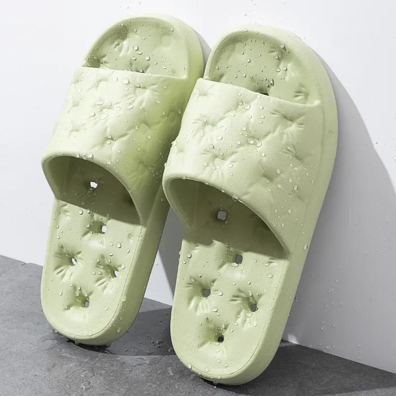 Ailise Slippers Gray/Khaki/Pink/Purple/Green-19