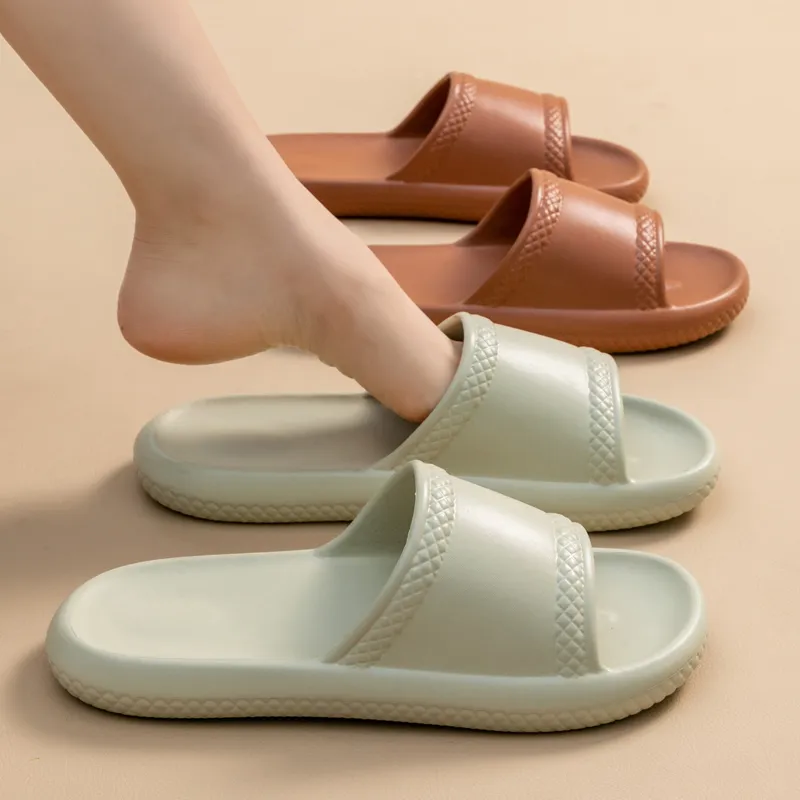 Ailise Slippers Pink/Black/Green/Milk White-12