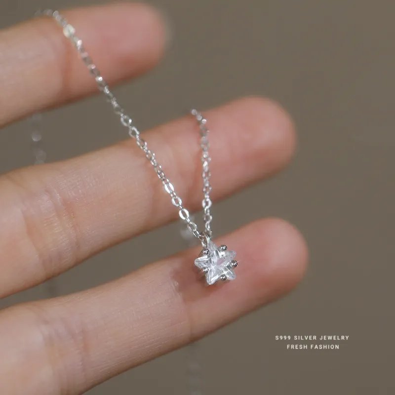 Eclater 999 Fine Silver Necklaces Women's-1