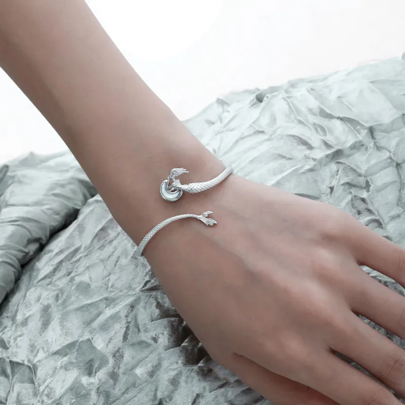 Eclater S925 Silver Bangles Women's-1