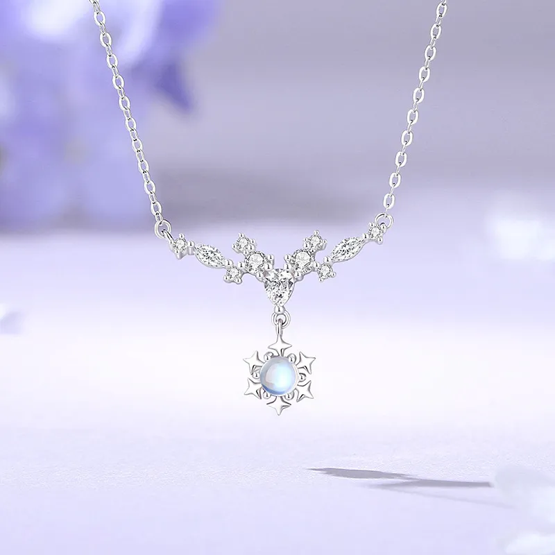 Eclater 925 Sterling Silver Necklaces Women's-4
