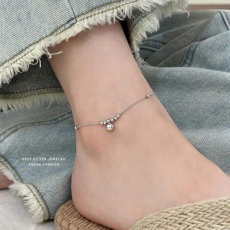 Eclater 925 Sterling Silver Anklets Women's-1