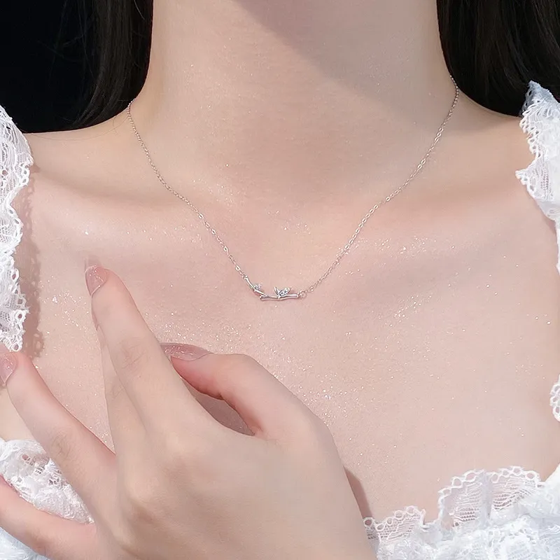 Eclater 999 Fine Silver Necklaces Women's-3