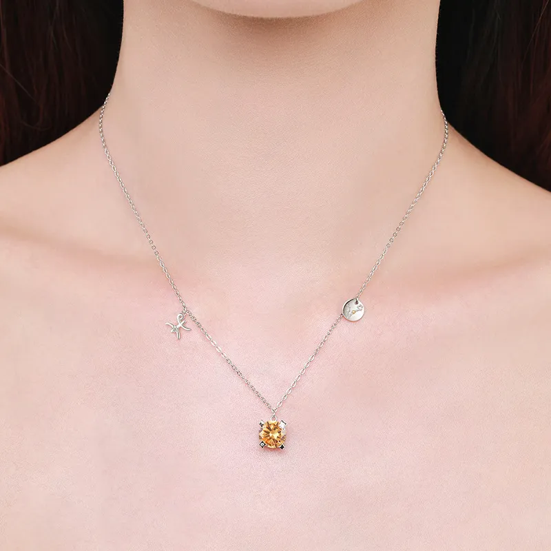 Eclater 925 Sterling Silver Necklaces Women's-10