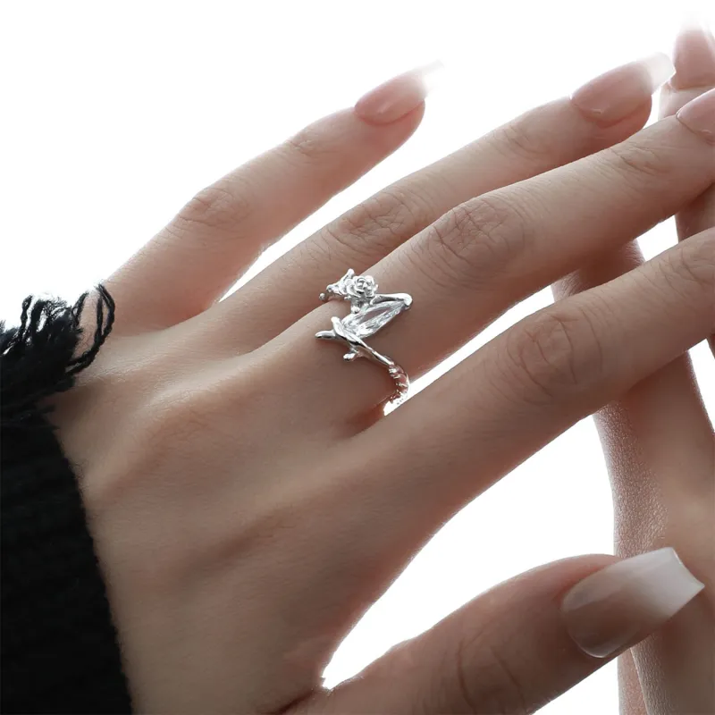 Eclater 925 Sterling Silver Rings Women's-4