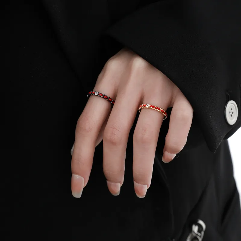 Eclater 925 Sterling Silver Rings Unisex-12