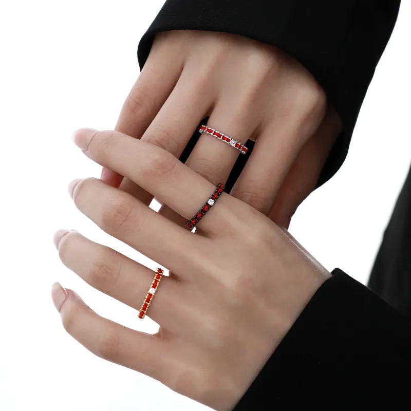 Eclater 925 Sterling Silver Rings Unisex-15