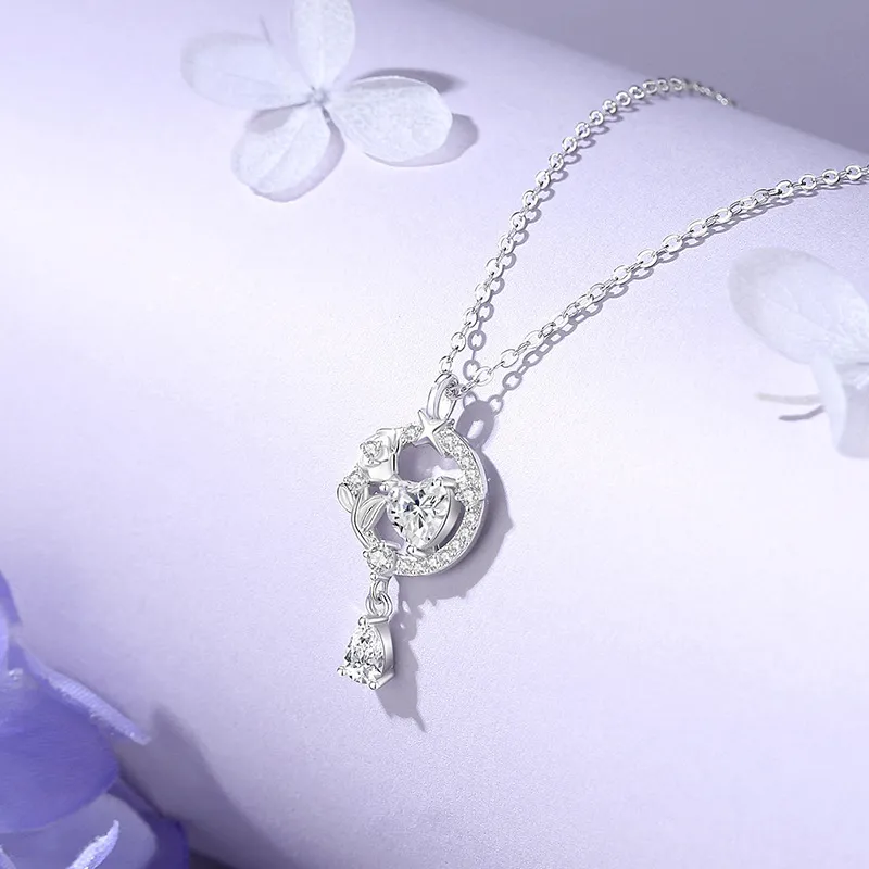 Eclater 999 Fine Silver Necklaces Women's-3