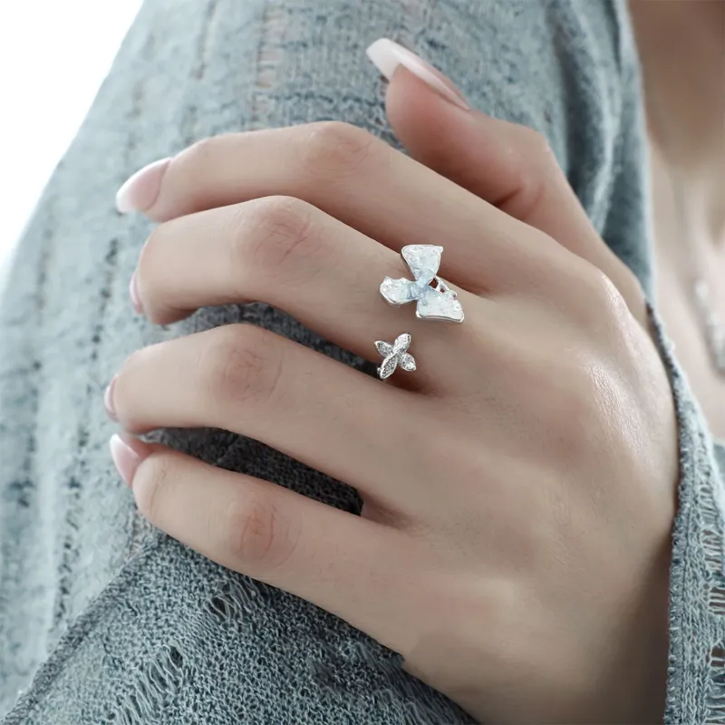 Eclater 925 Sterling Silver Rings Women's-2