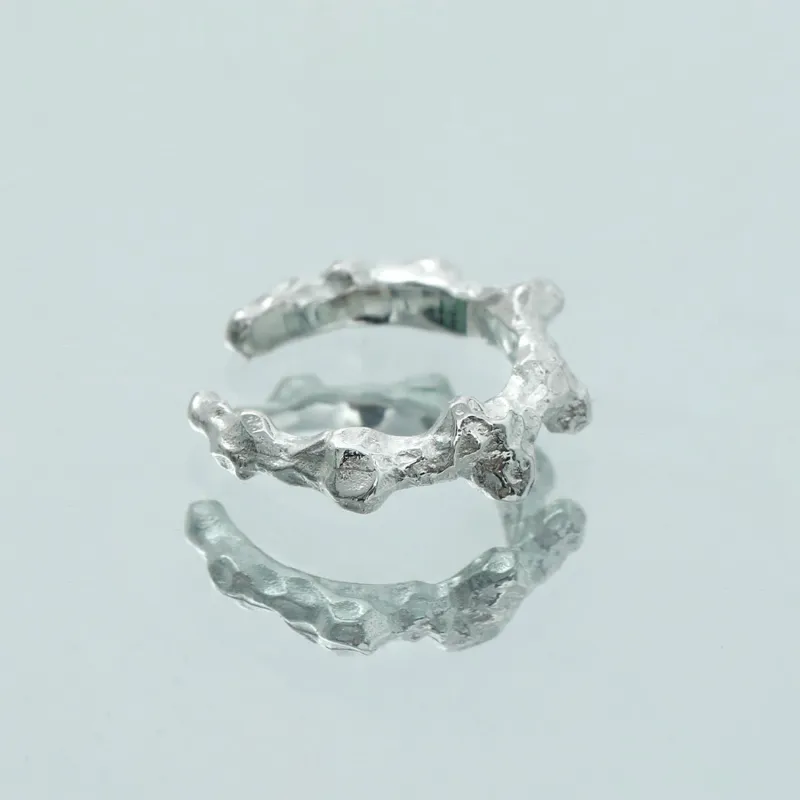 Eclater S925 Silver Clip On Earrings Women's-1