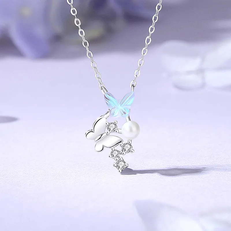 Eclater 925 Sterling Silver Necklaces Women's-4