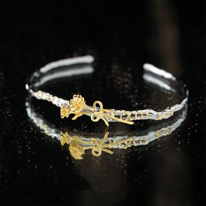 Eclater S925 Silver Bangles Women's-3