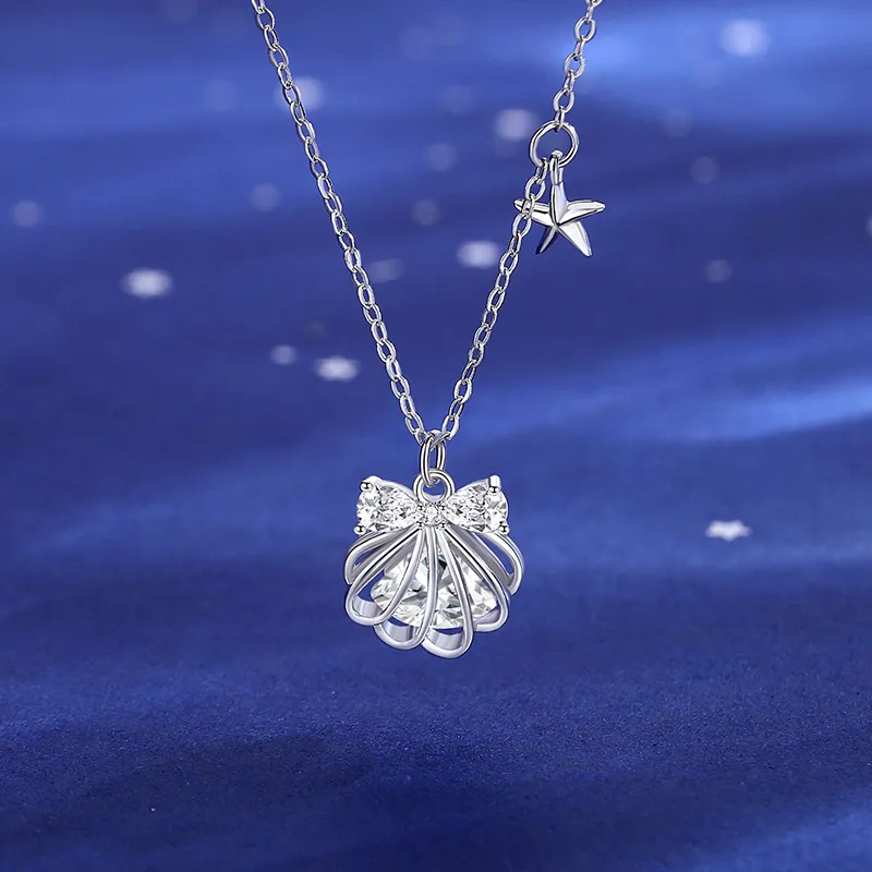 Eclater 999 Fine Silver Necklaces Women's-4