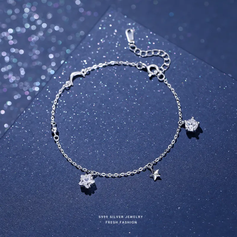 Eclater 999 Fine Silver Bracelets Women's-1