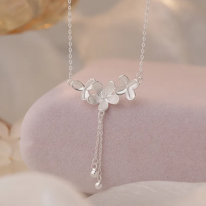 Eclater 999 Fine Silver Necklaces Women's-3