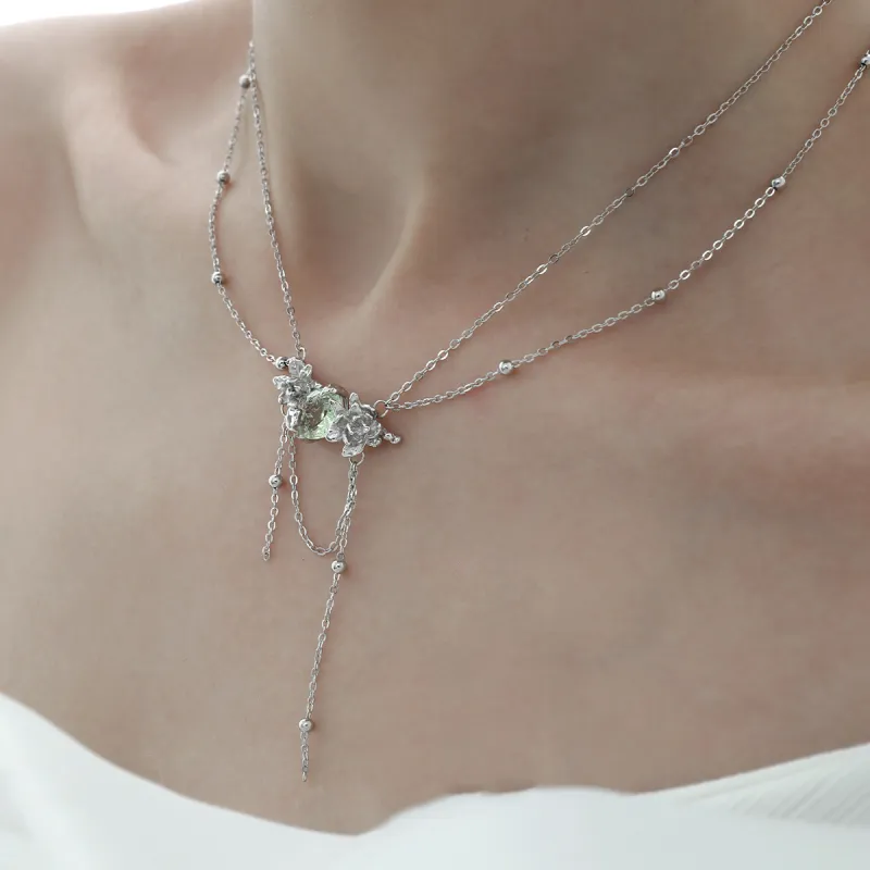 Eclater 925 Sterling Silver Necklaces Women's-4
