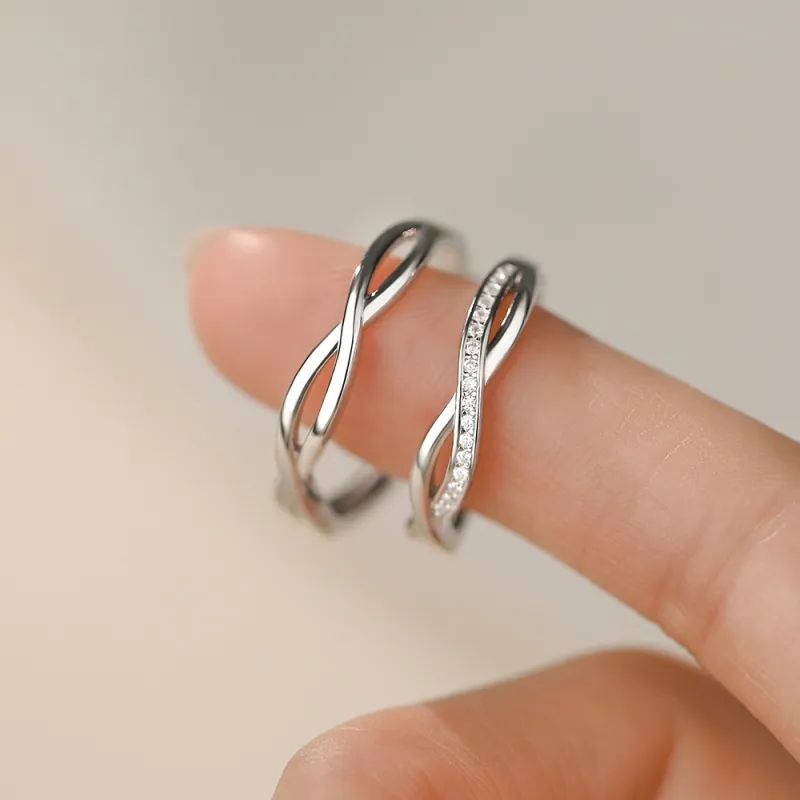 Eclater S925 Silver Rings Unisex-4
