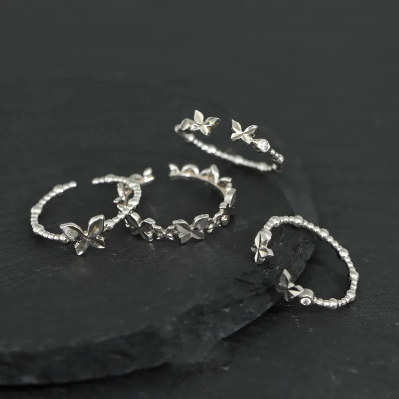 Eclater 925 Sterling Silver Rings Women's-1