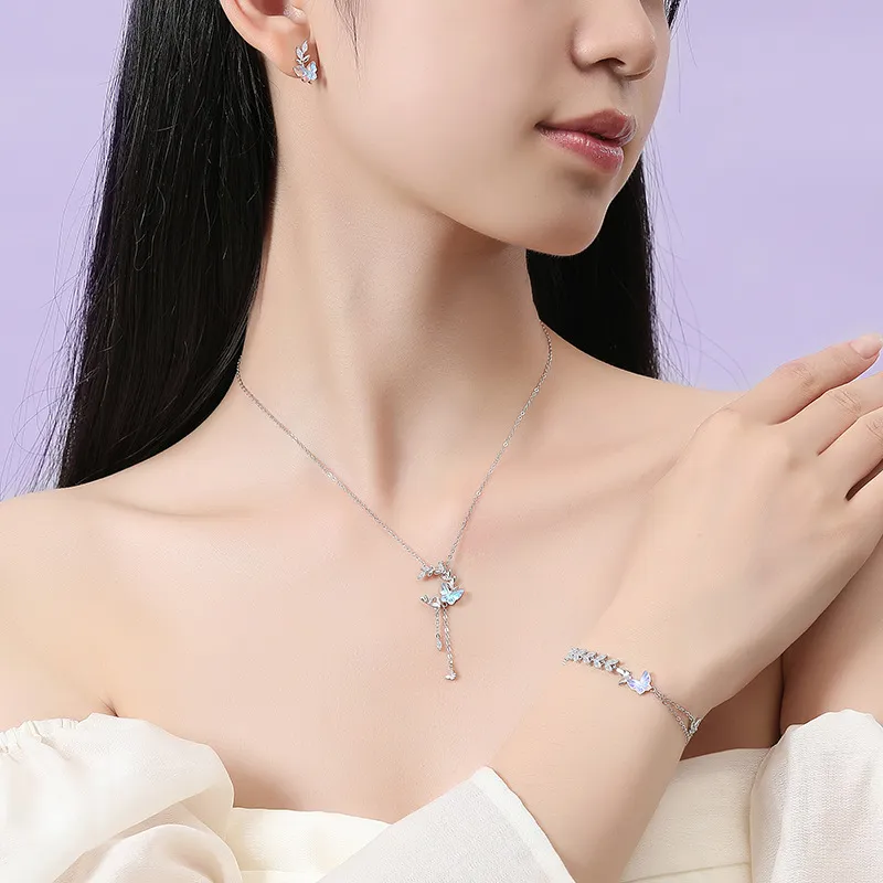 Eclater 925 Sterling Silver Necklaces Women's-4
