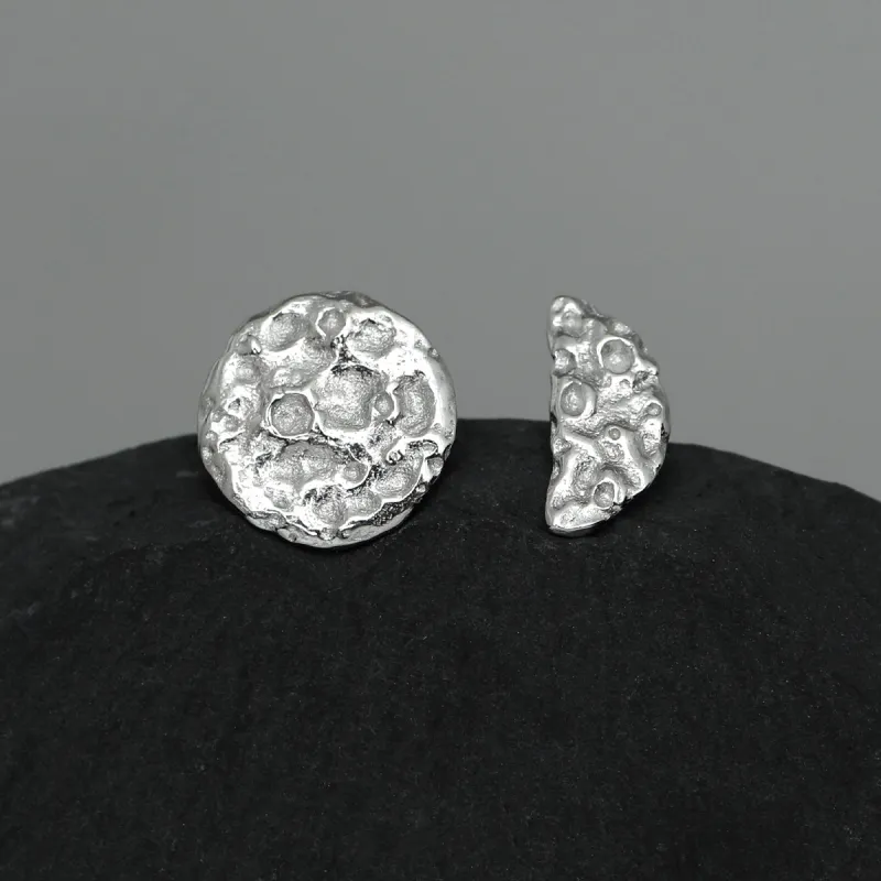 Eclater S925 Silver Stud Earrings Unisex-3