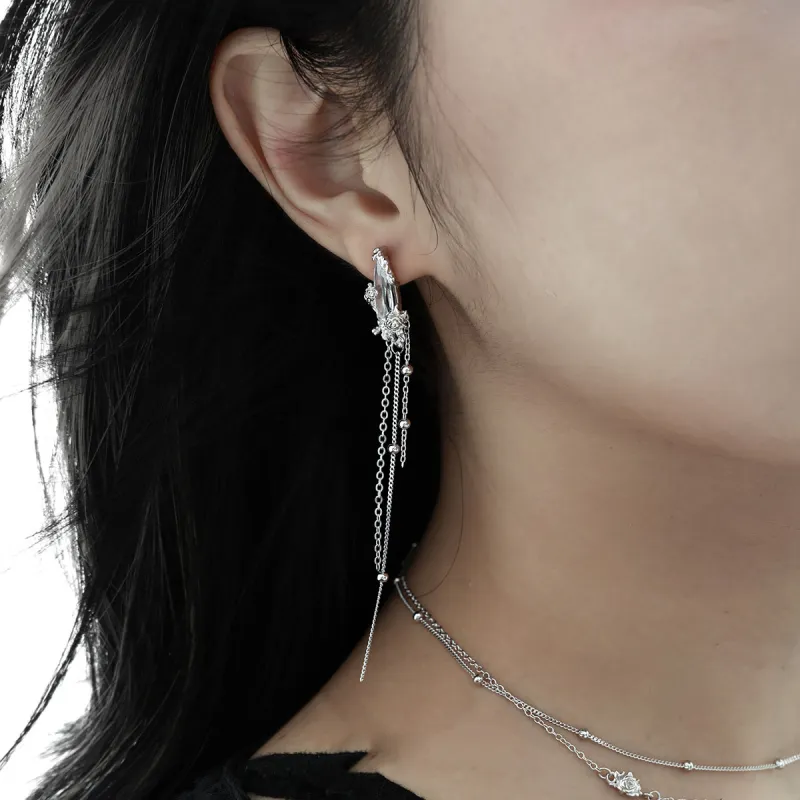 Eclater 925 Sterling Silver Earrings Women's-3