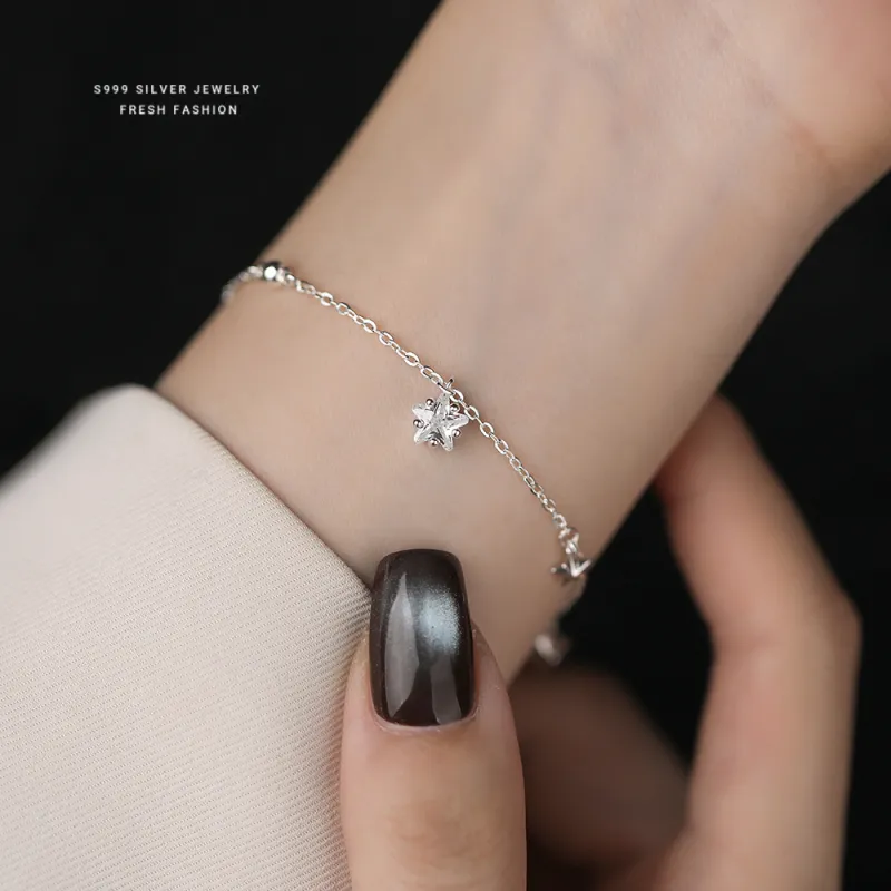 Eclater 999 Fine Silver Bracelets Women's-5