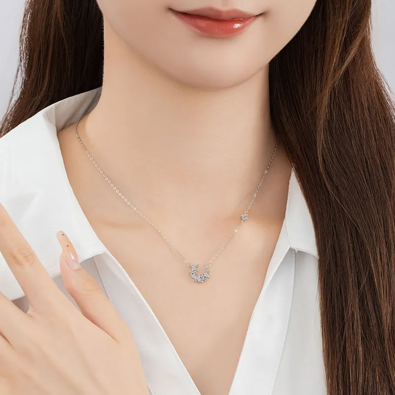 Eclater 925 Sterling Silver Necklaces Women's-3