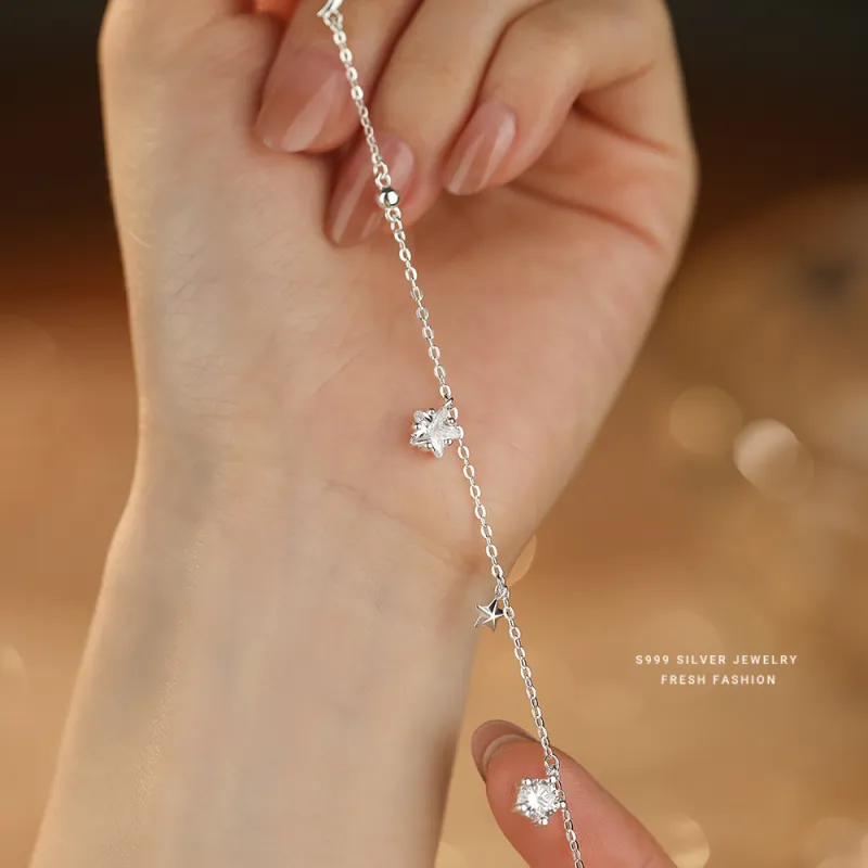 Eclater 999 Fine Silver Bracelets Women's-2