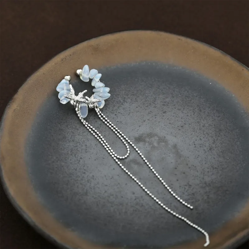 Eclater 925 Sterling Silver Clip On Earrings Women's-1
