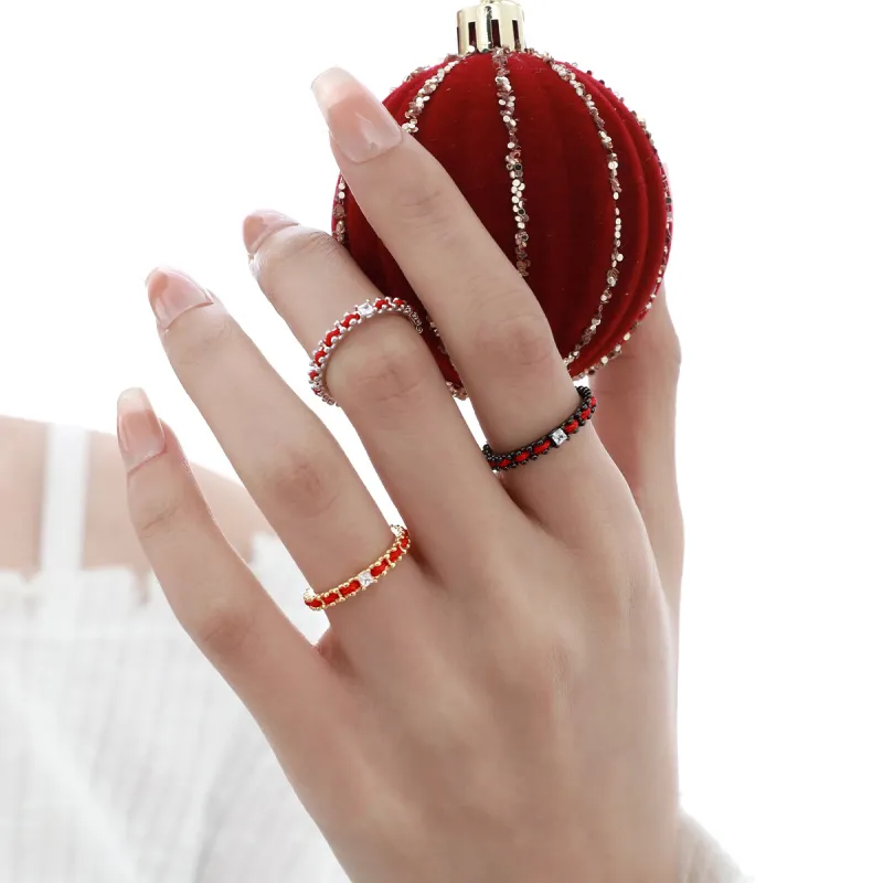 Eclater 925 Sterling Silver Rings Unisex-1