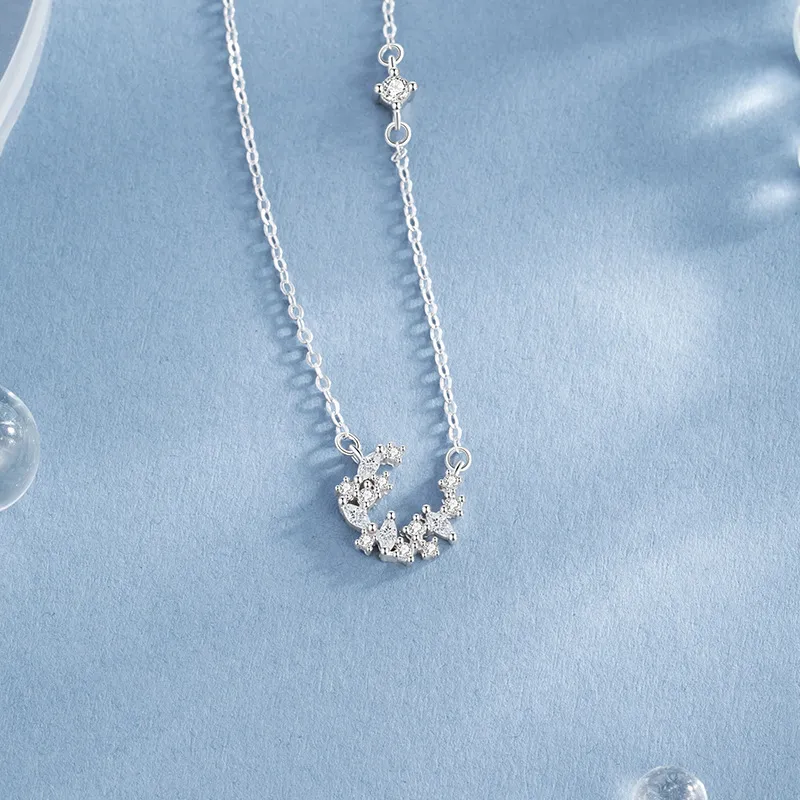 Eclater 925 Sterling Silver Necklaces Women's-4