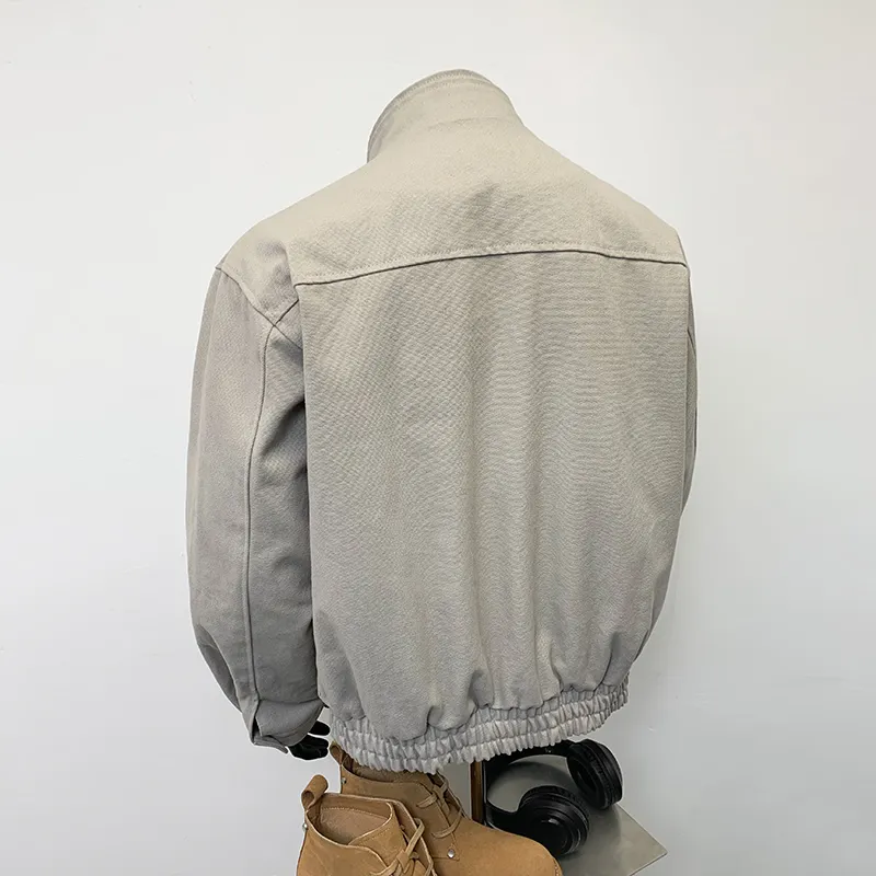 Urban Techwear Solid Color Loose Fit Casual Long Sleeved Jackets & Coats Unisex-13