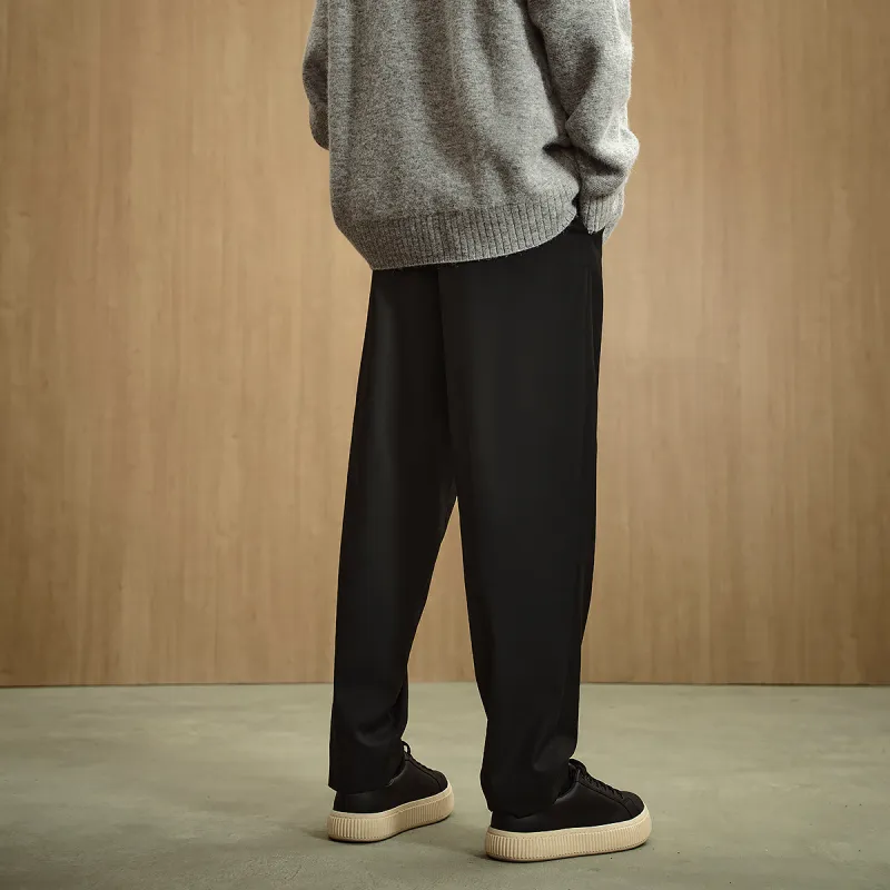 SEASON HIGH Casual Pants Men's Black-3