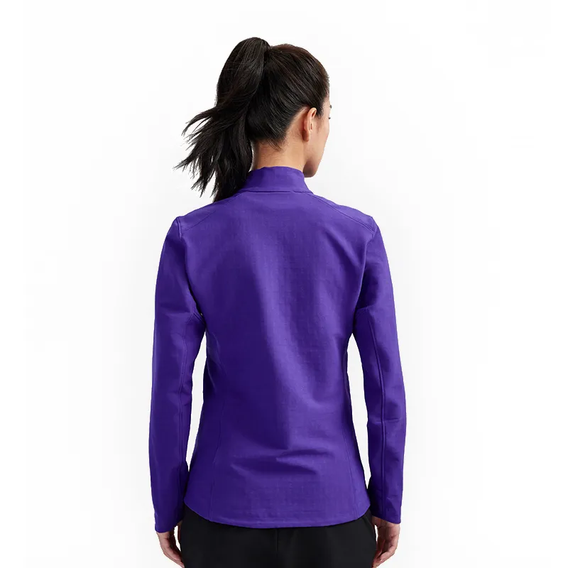 KAILAS Stand Collar Soft Shell Jackets & Coats Women's Coral Purple-3