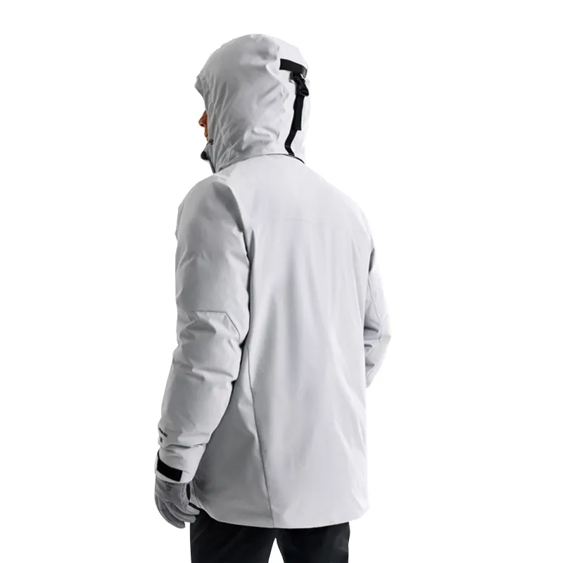 KAILAS Mid Length Hooded Down Jacket Men's-3