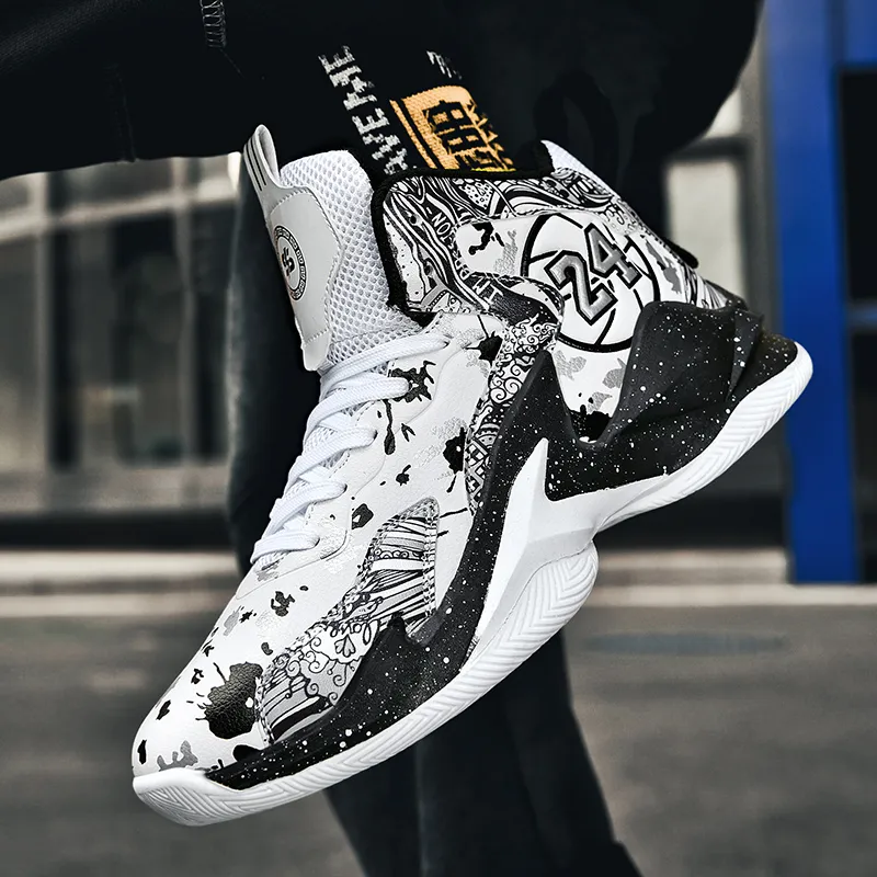 MUSNODO Abrasion Resistant Thermal Rebound High Top Basketball Shoes Unisex-16