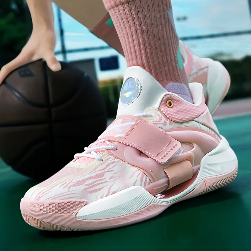 MUSNODO Rebound Reflective With High Visibility High Top Basketball Shoes Unisex-20