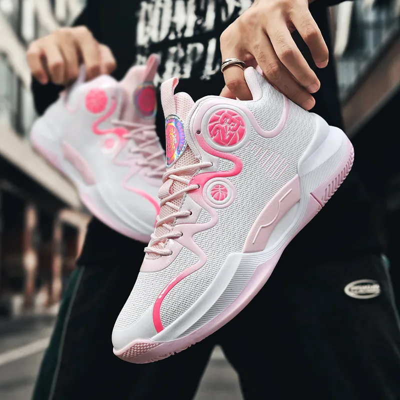 MUSNODO Cushioning, Slip Resistant, And Abrasion Resistant High Top Basketball Shoes Unisex White Black-8