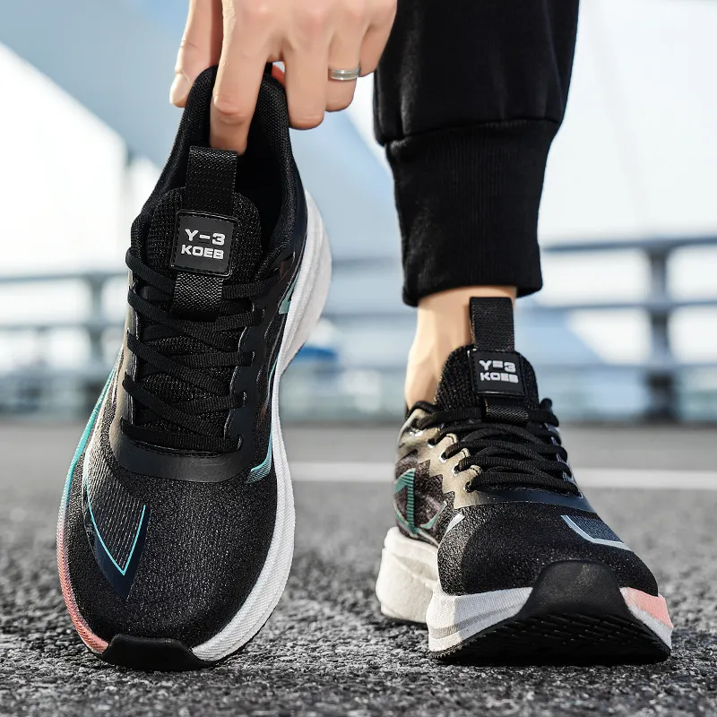 MUSNODO Shock Absorbing, Non Slip, Wear Resistant, Breathable And Lightweight Low Top Running Shoes Unisex-16