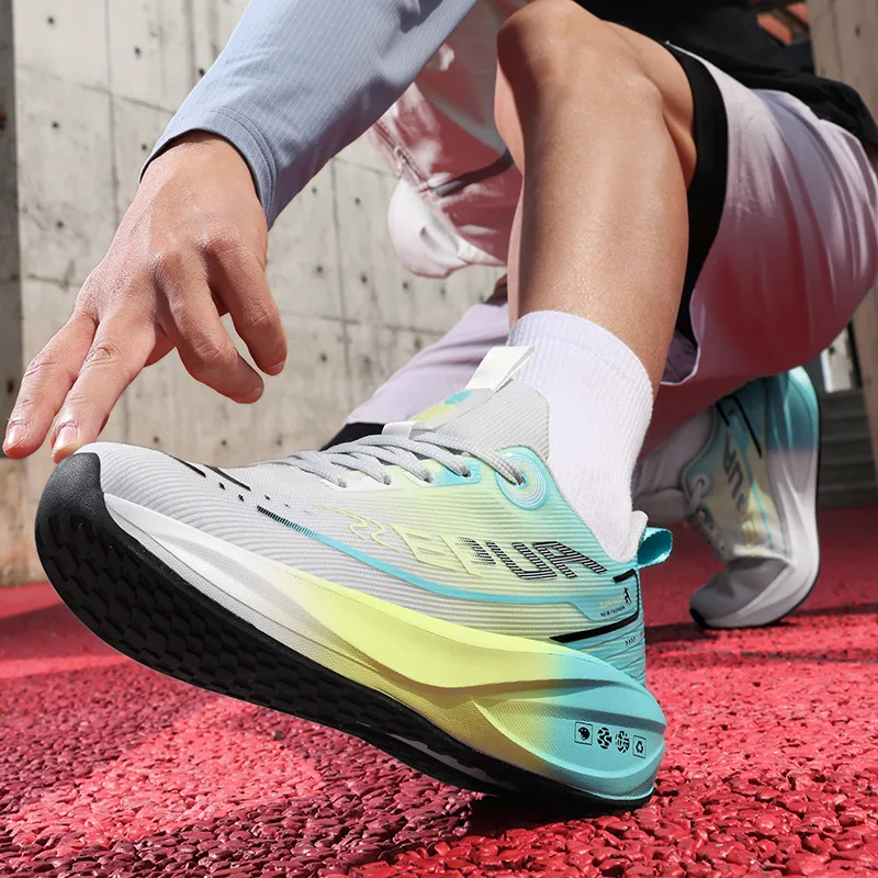 MUSNODO Cushioning, Slip Resistant, And Abrasion Resistant Low Top Casual Sprint Running Shoes Men's-6