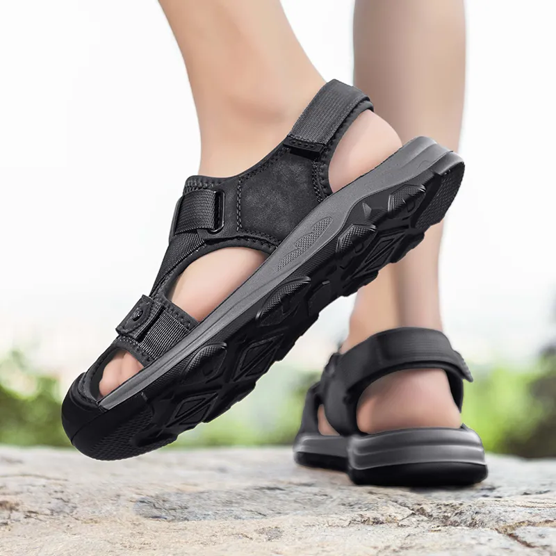 MUSNODO Anti Slip Wear Resistant River Trekking Shoes Men's-7